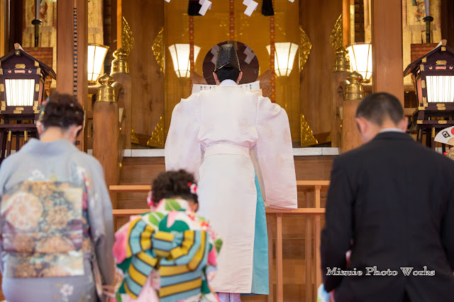 護国神社七五三