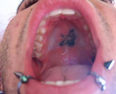 This type of tattoo is very uncommon.BME user, Gnomoweb, has a sketchy star This type of tattoo is very uncommon.BME user, Gnomoweb, has a sketchy star