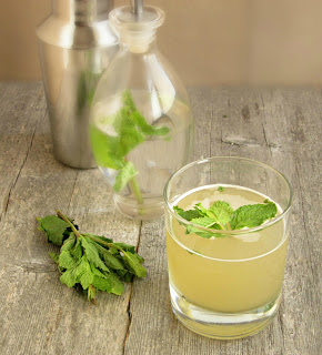 Orange Mojito with Mint Skinny Syrup