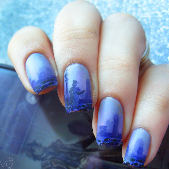 sherlock holmes arthur conan doyle nail art