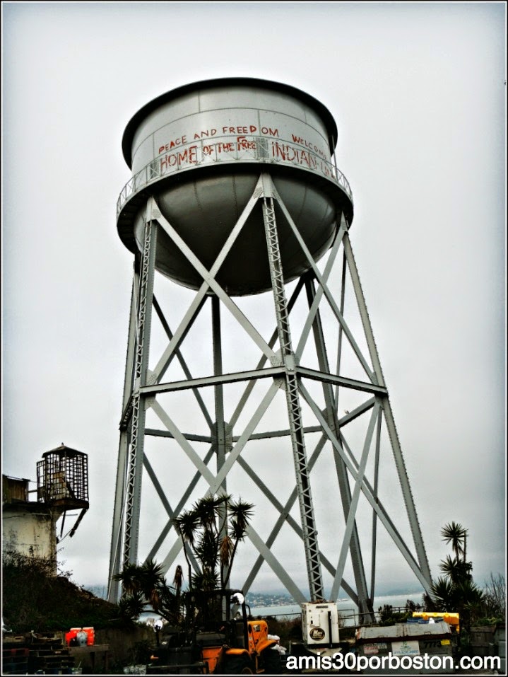 La Prisión de Alcatraz: Torre de Agua