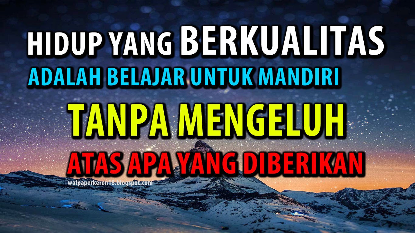 Kata Kata Motivasi Wallpaper  Kata-Kata SMS