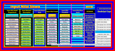 Aplikasi Cetak Raport SD/MI Kurikulum 2013 Terbaru Versi 2017