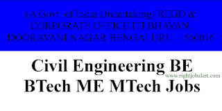 Civil Engineering BE BTech ME MTech Jobs