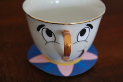 Celebrate your love of Beauty and the Beast by making your own Chip the Teacup decoration.  This DIY project shows you how to make Chip using a thrift store teacup and cheap printable for a fun and unique Beauty and the Beast party decoration.