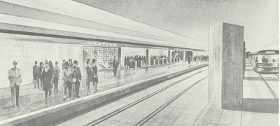 Proposed Wilshire Western subway station