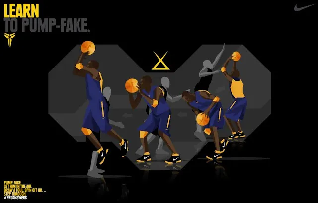 善用「出手假動作」擺脫難纏對手 - Kobe Pump Fake