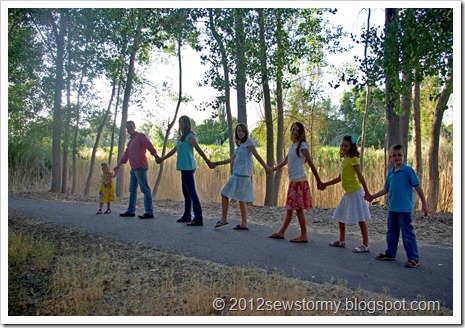 Family Holding Hands