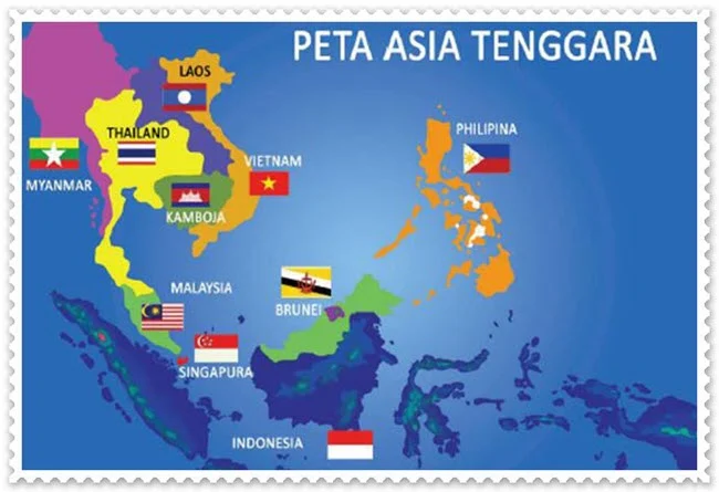 Peta Asean