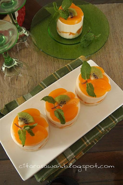 Puding Peach / Peach Pudding ~ Resepi Terbaik