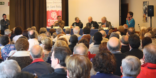 Càritas DIocesana de Sant Feliu de LLobregat 2014 a Montserrat