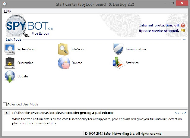 Spybot - Search & Destroy 2.2