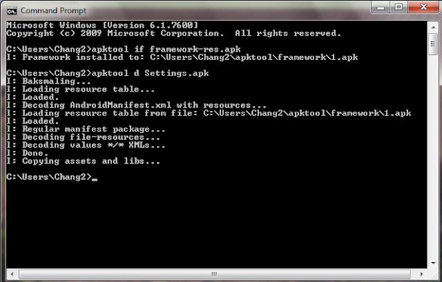 How to Decompile and Recompile Apk(anroid Application ) by using Apktool