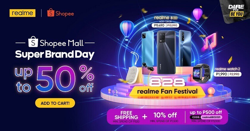 realme Shopee Super Brand Day