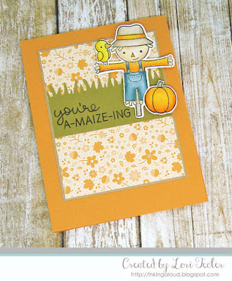 You're A-maize-ing card-designed by Lori Tecler/Inking Aloud-stamps from Lawn Fawn