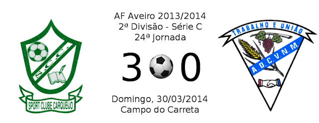SC Carqueijo (3-0) ADC Vila Nova de Monsarros
