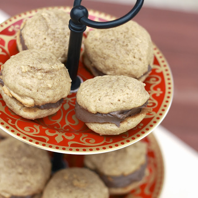 Gingerbread Dark Chocolate Cookies