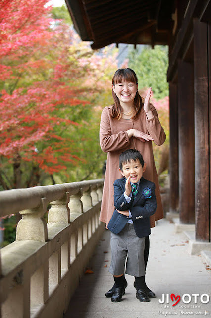 四條畷神社でお宮参り出張撮影