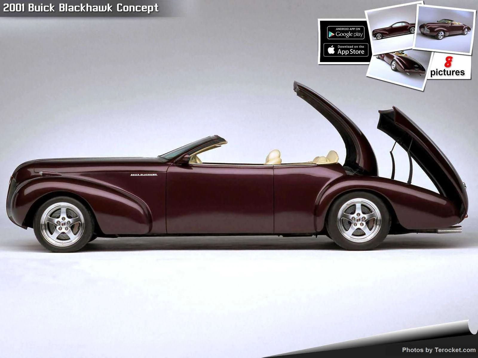 Hình ảnh xe ô tô Buick Blackhawk Concept 2001 & nội ngoại thất