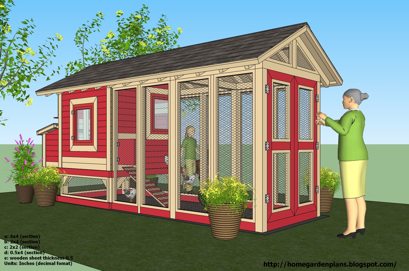 ... garden plans: M102 - Chicken Coop Plans - How to Build A Chicken Coop