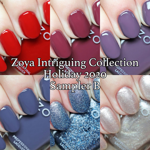 Zoya Intriguing Collection Holiday 2020 Sampler B