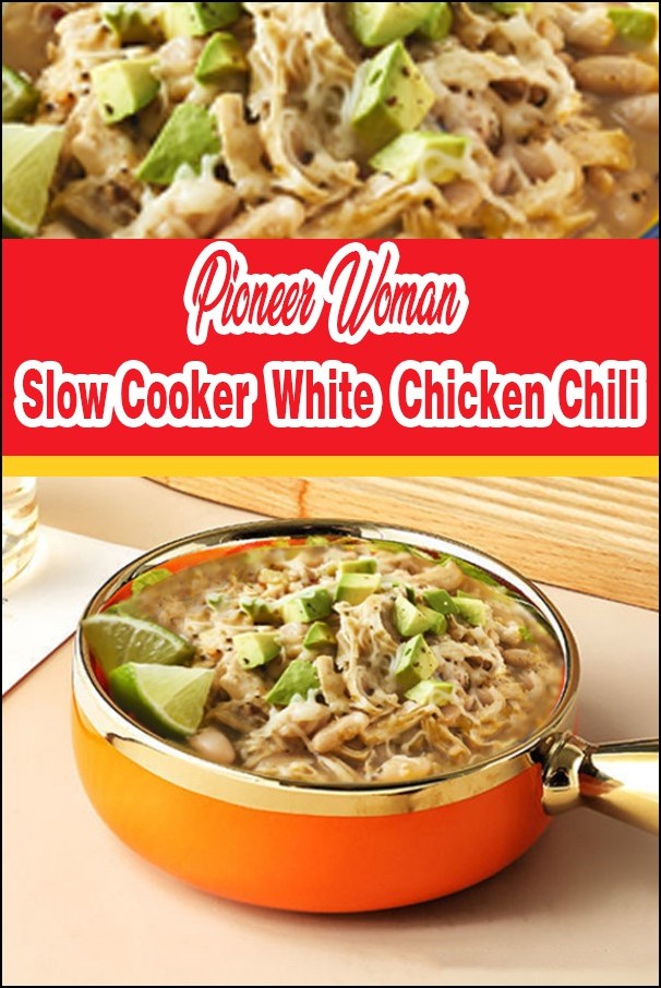 Easy Slow Cooker White Chicken Chili
