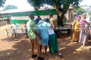 (Photos) Students Demonstration- Police Tear Gas Pupils  Of Islamic Senior High School, 30 Rushed To The Hospital