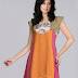 Indian Trendy Style Tunic Kurti Designs 2013-Indian Girls Tunic Kurti-Kurta Fashionable Eid Dress