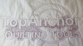 Top Anchor Quilting Tools FMQ Banner with Ruler Work