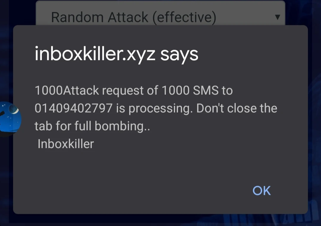[SMS BOMBER] যেকোনো মোবাইল নাম্বারে মেসেজের বন্যা করে দিন - Inboxkiller
