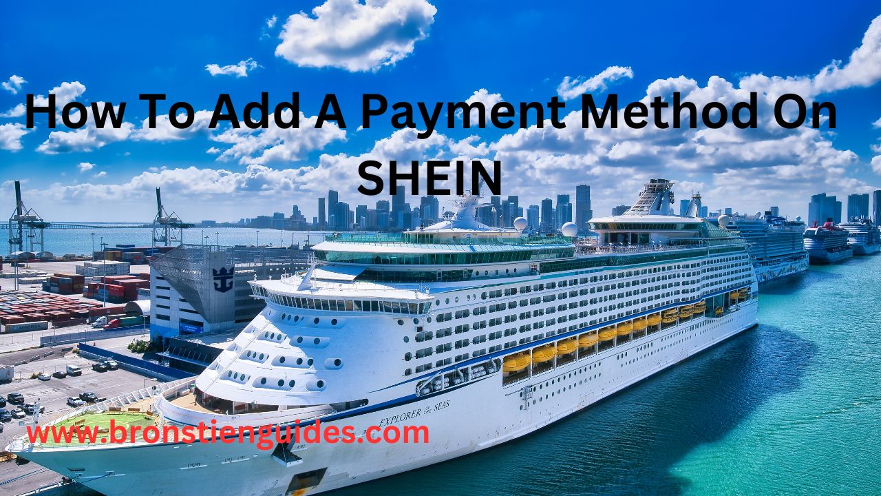 how to add a payment method on shein