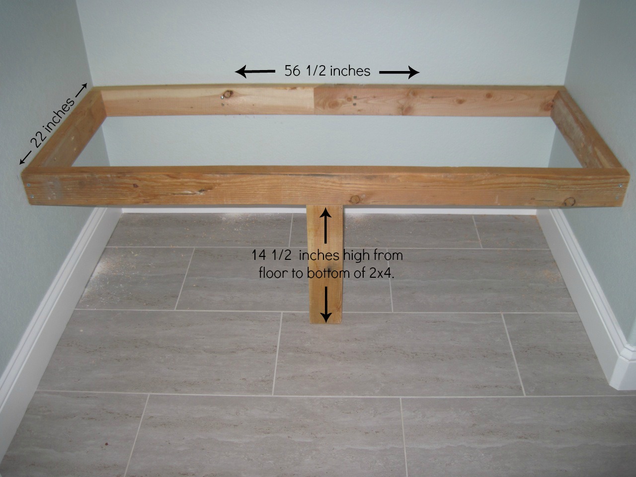 Woodwork Built In Bench Plans PDF Plans