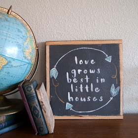 Averie Lane Boutique - love grows best in little houses - reclaimed wood, vintage books, mason jar