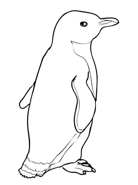 Free Penguin Coloring Pages Printable PDF for Children