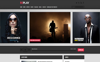 Replay Blogger Template