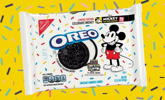 Oreo lanza una edición limitada para celebrar el 90 aniversario de Mickey Mouse