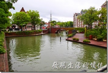 日本北九州-豪斯登堡。高塔城附近到處都是水道，怎麼拍照都漂亮。