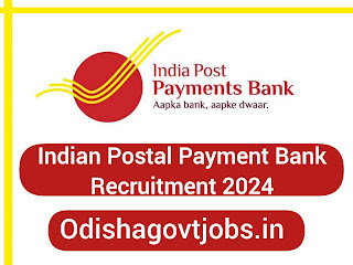 Indian Postal Payment Bank IPPB Recruitment 2024