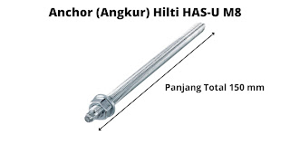 Anchor (Angkur) Hilti HAS-U M8