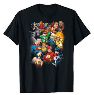 Click here to purchase Justice League Is All Here T-shirt at Amazon!