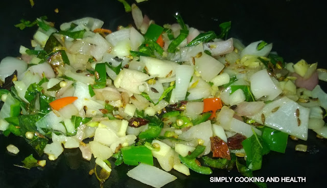 Frying ingredients