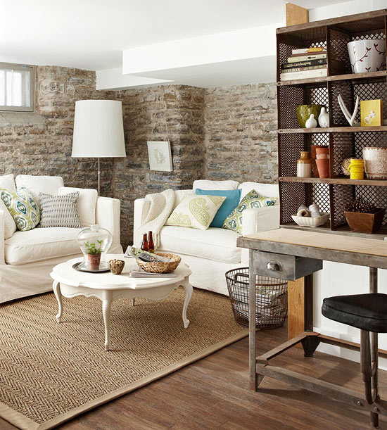  Modern  Furniture 2013 Neutral  Living  Room  Decorating 