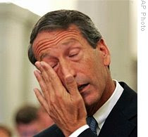 sanford says i've been unfaithful to my wife