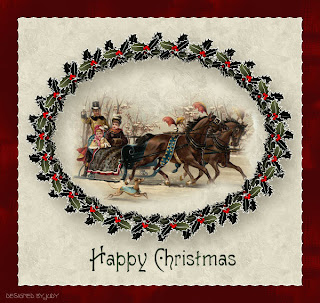 Christmas Sleigh Ride Card