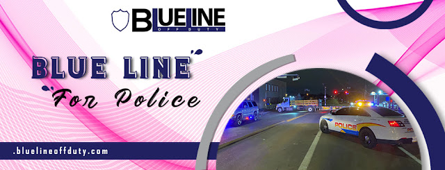 blue line for police