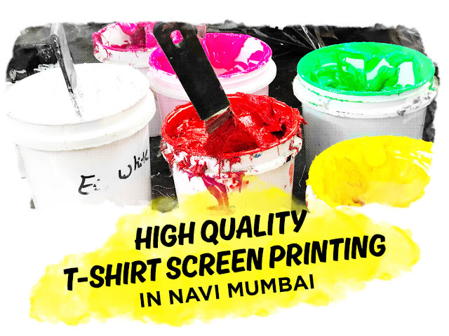 T-shirt screen printing in Kharghar