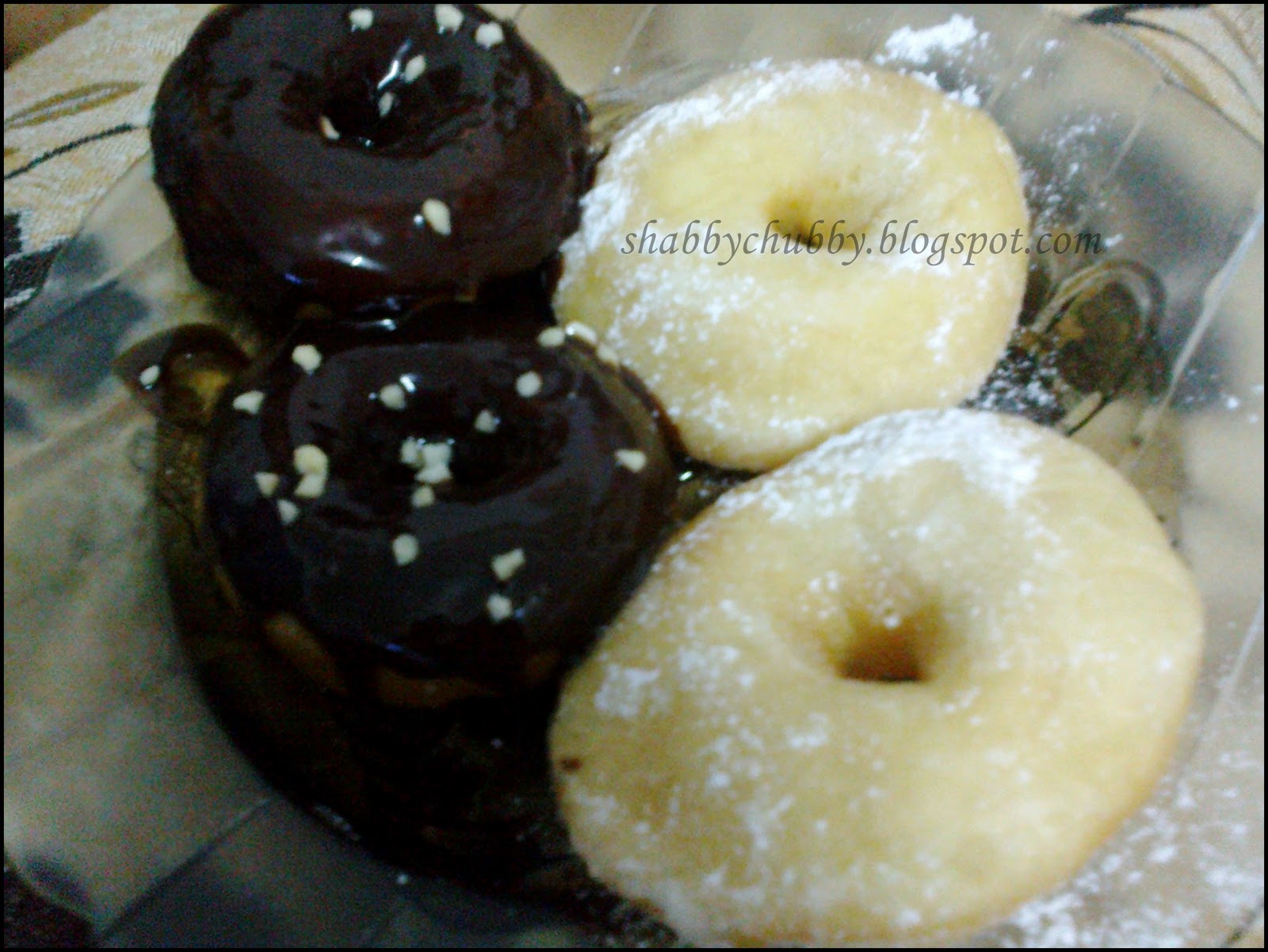 Resepi Donut Lembut Salut Coklat - Top Sample u