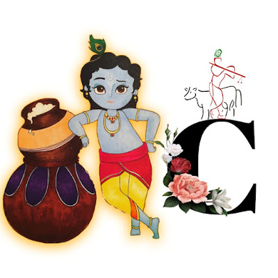Krishna Alphabet C Image