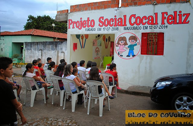 Projeto Social 'Cocal Feliz' inaugura sede