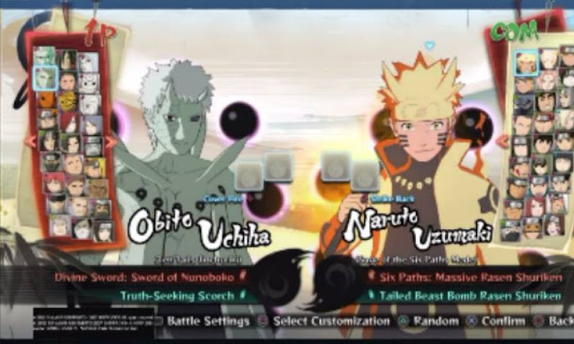 Download Naruto Senki Full Version MOD Unlimited Money HP Mana Full Character Unlocked All Naruto Senki Ultimate Ninja Storm 4 Full Character v2.0 Apk Terbaru